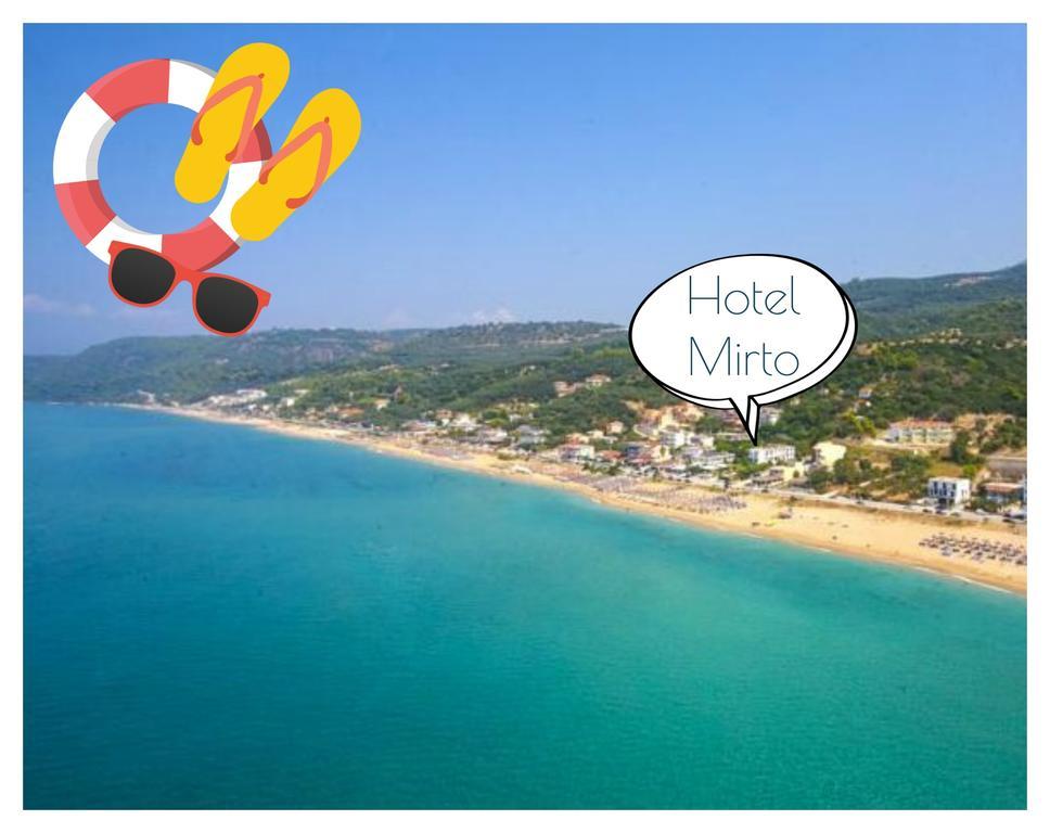 Mirto Beach Hotel & Restaurant Paralia Vrachou Eksteriør bilde