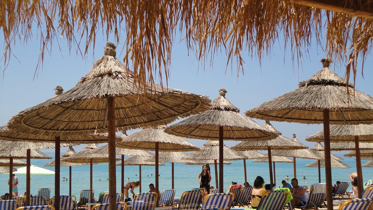 Mirto Beach Hotel & Restaurant Paralia Vrachou Eksteriør bilde