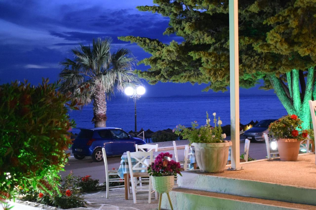 Mirto Beach Hotel & Restaurant Paralia Vrachou Eksteriør bilde